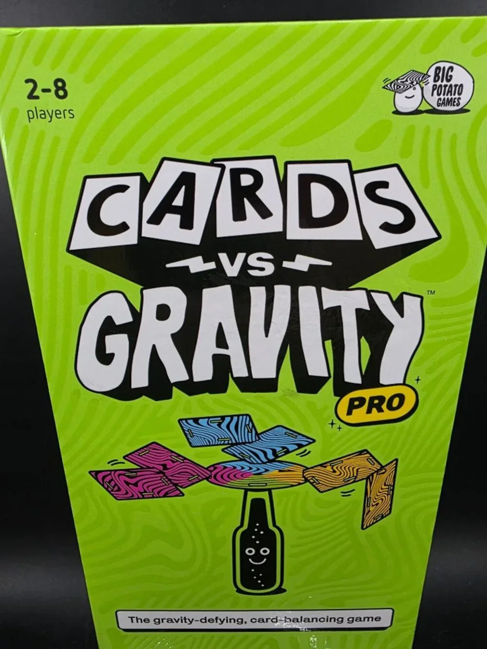 Cards Vs Gravity Pro Game Big Potato Games Card Balancing Challenge New